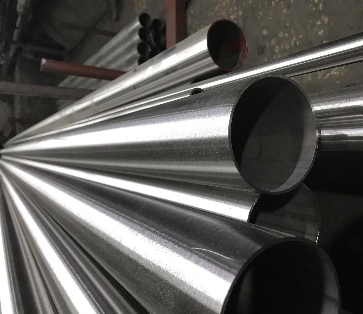 Tubería de acero inoxidable